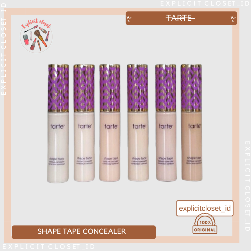 Jual TARTE Shape Tape Concealer ( Contour Concealer ) | Shopee Indonesia