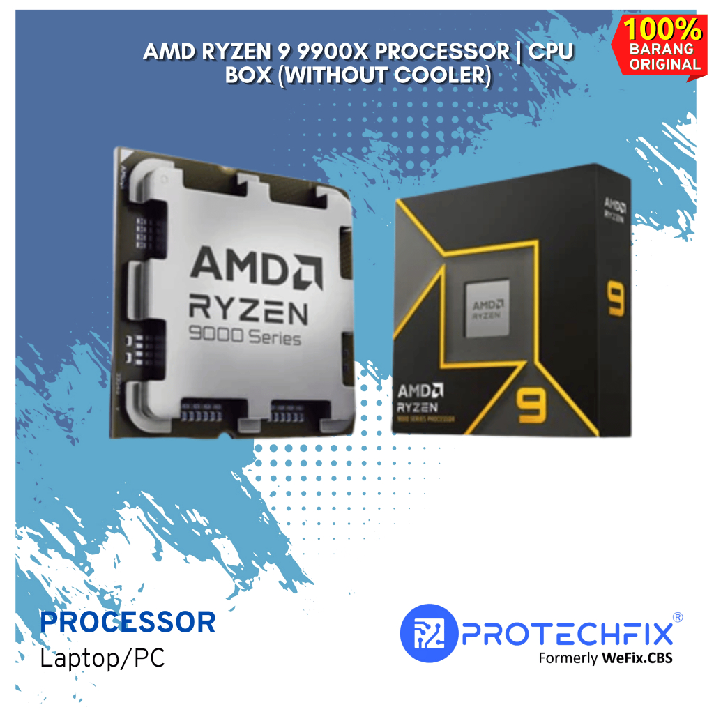 Jual AMD Ryzen 9 9900X Processor | CPU Box (without Cooler) | Shopee ...