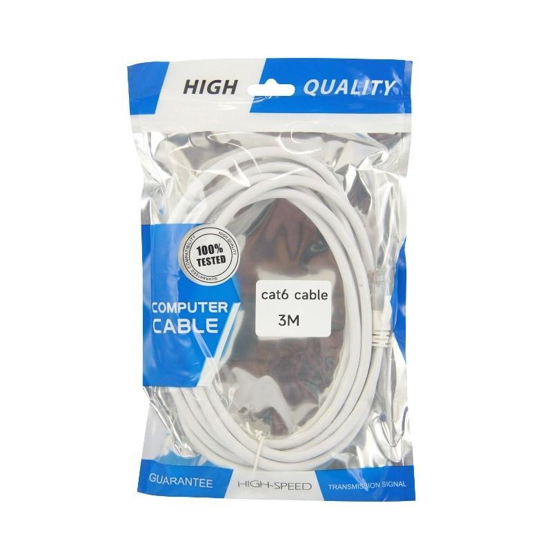 Jual Obral Kabel Lan Rj45 Cat 6 Gigaspeed Panjang 3 Meter - Kabel ...