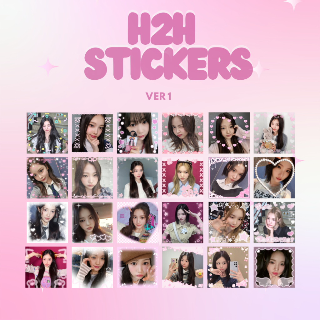 Jual [90 PCS] HEARTS2HEARTS H2H LOVE MAIL STICKER FREBIESS STICKER DECO ...
