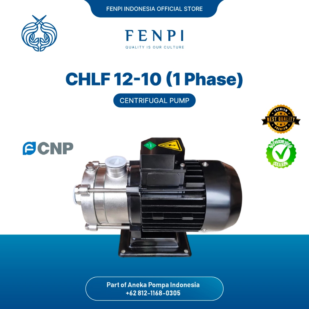 Jual CNP CHLF 12-10 1 Phase SS304 - Centrifugal Pump | Shopee Indonesia