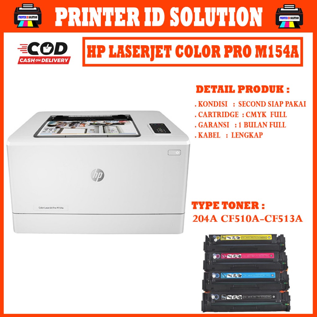 Jual Printer HP Color LaserJet Pro M155a Pengganti Printer HP M154a ...