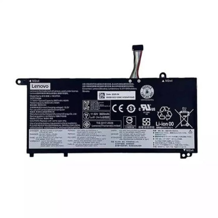 Batteria L19M3PDA KingSener Batteria Per Lenovo ThinkBook 14 15 G2 G3 G4 - L19M3PDA 45Wh 3907mAh 11.52V | Ricambio Compatibile Con Modelli ITL, ARE, ACL Notebook Lenovo Thinkpad