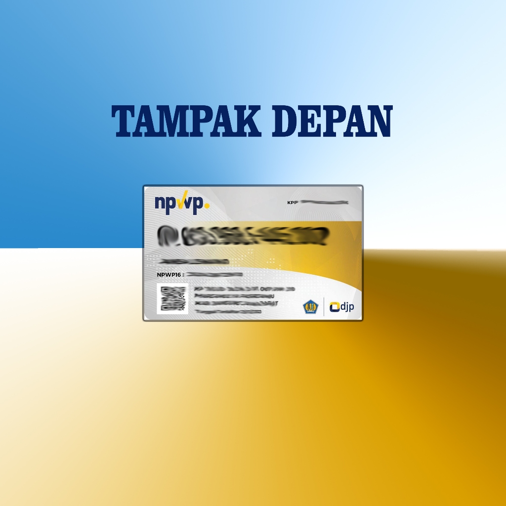 Jual Cetak Kartu NPWP (Nomor Pokok Wajib Pajak) | Shopee Indonesia