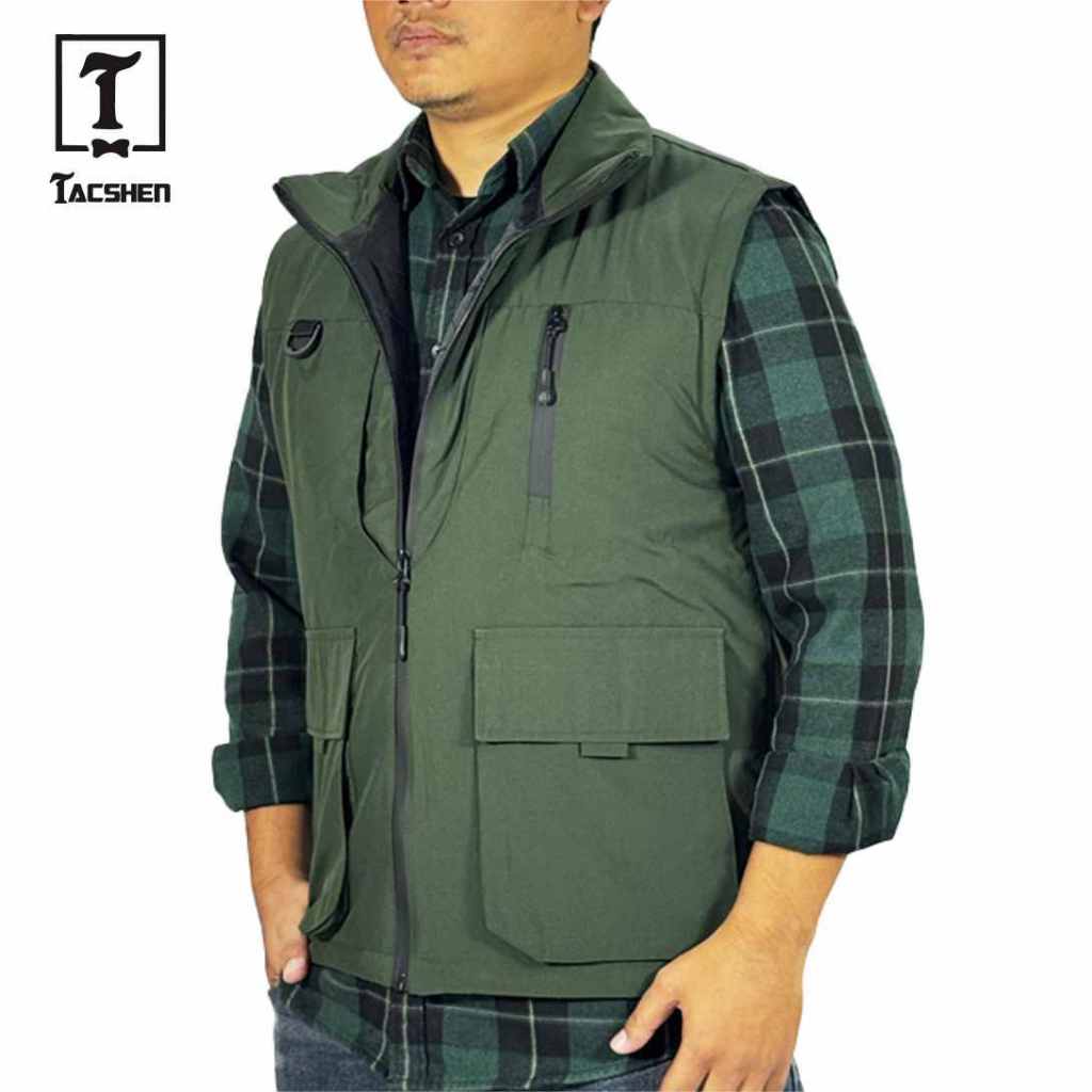 Jual Rompi Motor Vest Pria Anti Angin Dan Air Multifungsi Korea Style ...