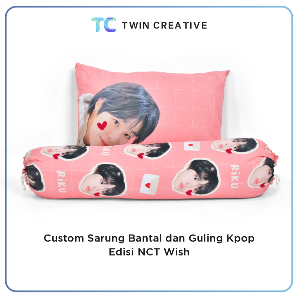 Jual Custom Sarung Bantal Dan Guling Kpop NCT Full Print - Custom ...