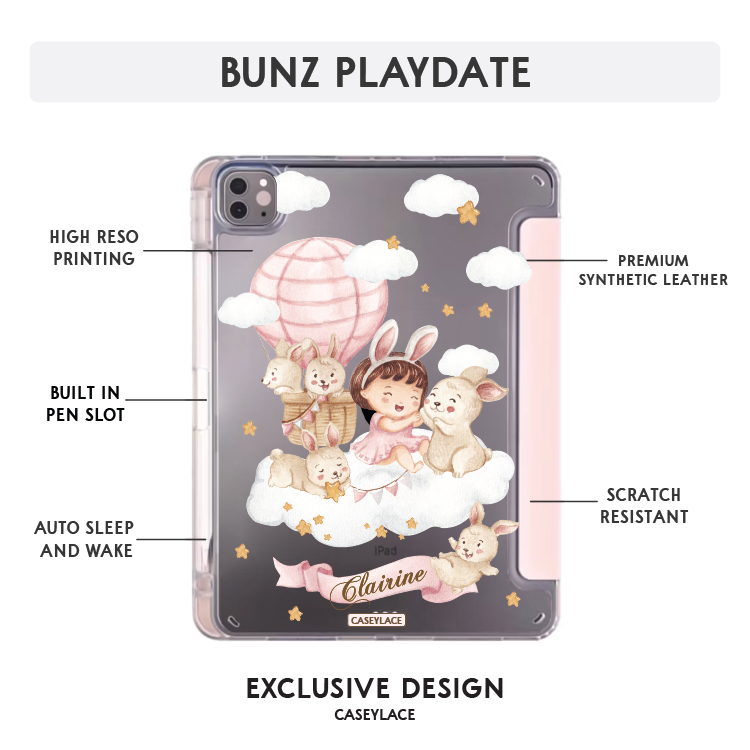 Jual Premium Flip Case PINK - Playdate with BUNNY Bunz Collection for ...