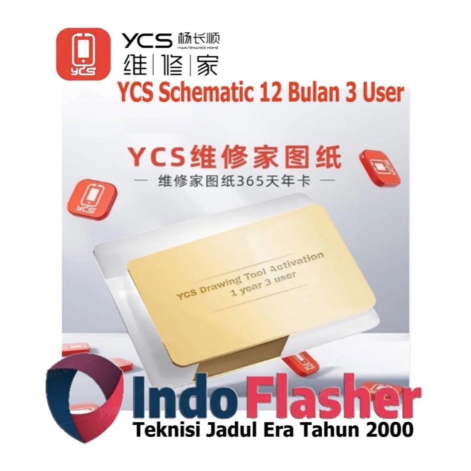 Jual Schematic YCS Schematics YCS Skematik YCS 1 Year 3 Users YCS