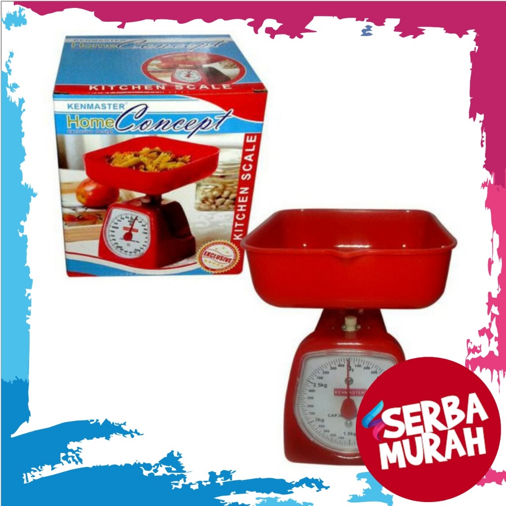 Jual Kenmaster Timbangan Dapur Kue Roti Manual 5kg | Shopee Indonesia