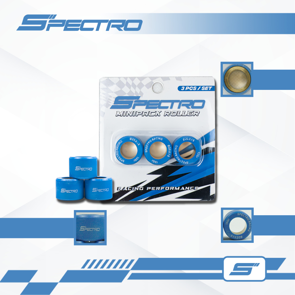 Jual Spectro Roller Vario 125 150 PCX ADV Stylo 160 Genio Beat Fi ...