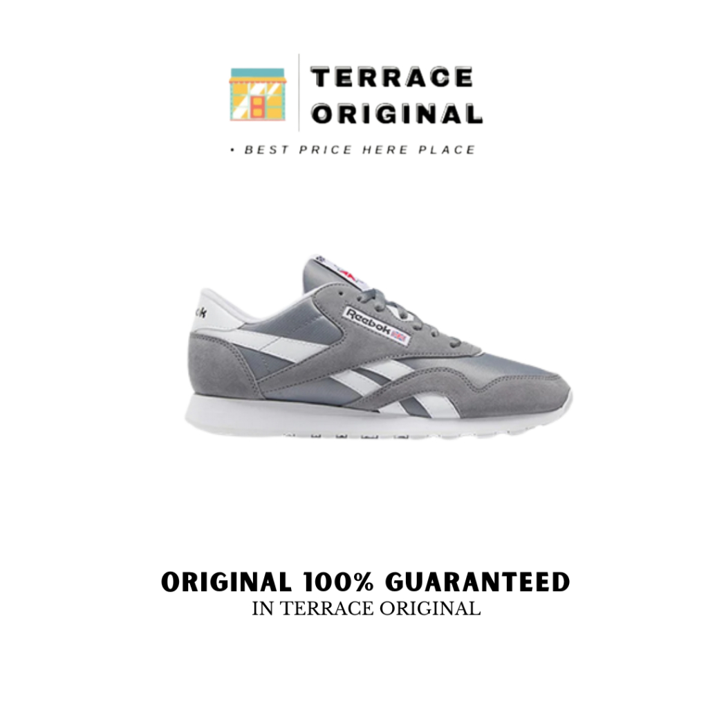 Jual Sepatu reebok Nylon Pure Gray | Shopee Indonesia