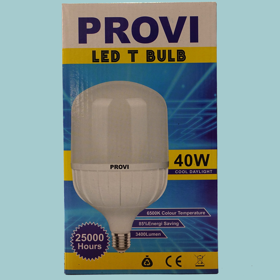 Jual Lampu Hemat Energi 40w Jumbo Provi Capsule/LED Jumbo 40w Provi ...