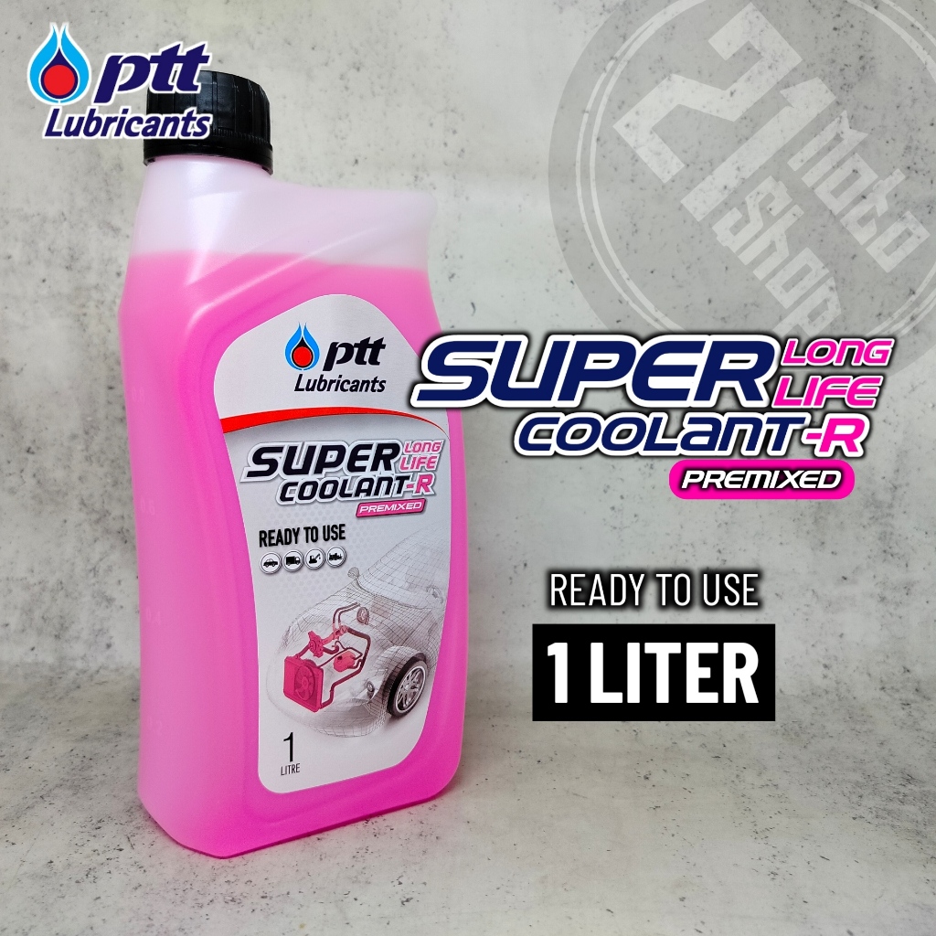 Jual PTT Lubricants Super Long Life Coolant-R Premixed 1 L Air Radiator ...