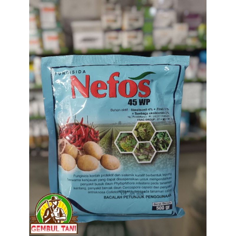 Jual NEFOS [500GR] - FUNGISIDA -berfungsi untuk mengendalikan berbagai ...