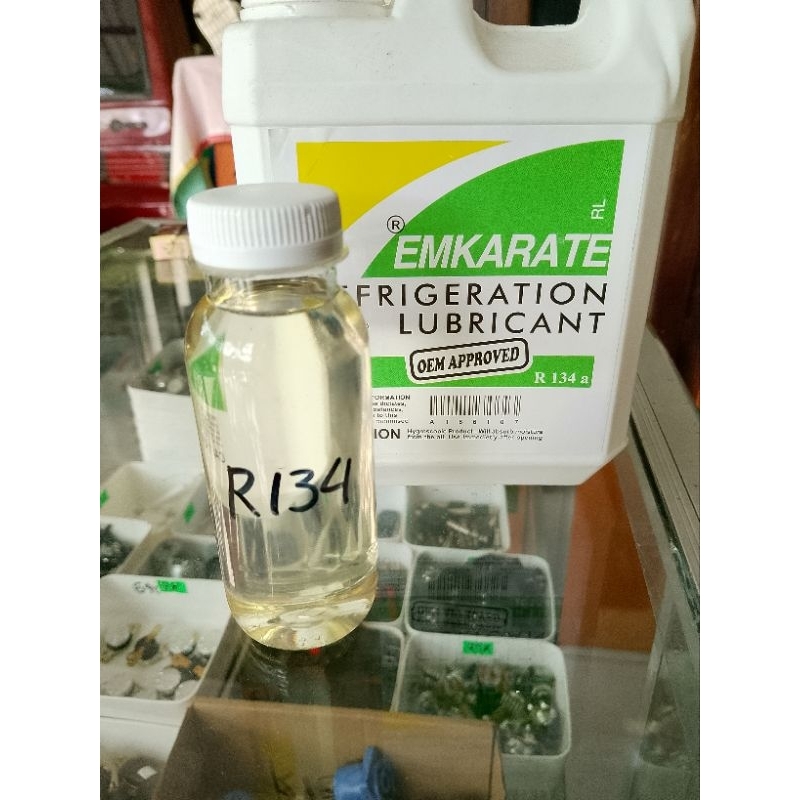 Jual oli kompresor kulkas R600 R134 eceran 100mm | Shopee Indonesia