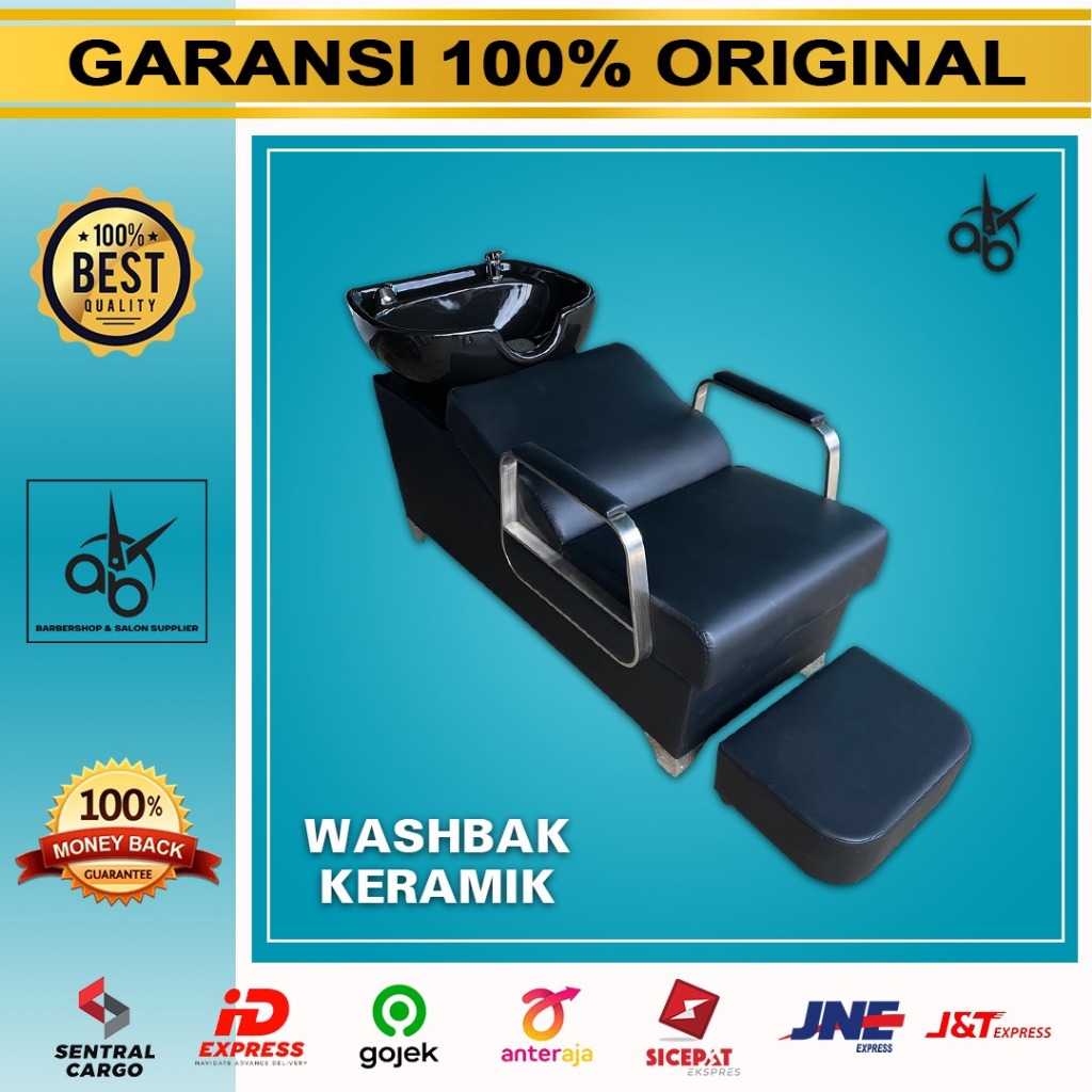 Jual Kursi Keramas Washbak Keramik JS-S041 Besar Cuci Rambut Barbershop ...