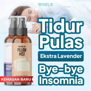 Wiselie Pillow Mist Fabric Linen Room Mist Spray Membantu Tidur Lebih Pulas dengan Aroma Menenangkan
