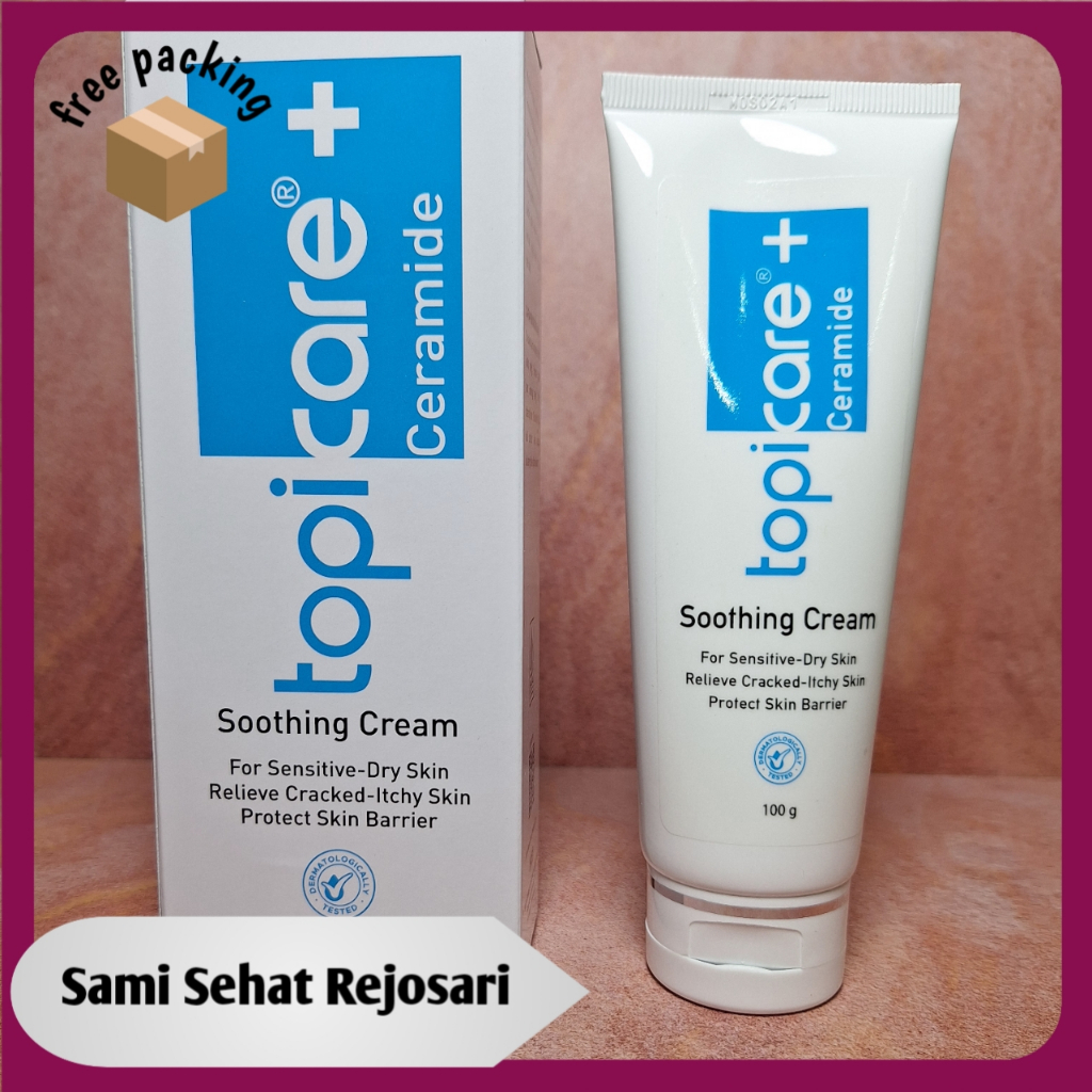 Jual 1 Tube TOPICARE PLUS SOOTHING CREAM 100 GRAM | Shopee Indonesia