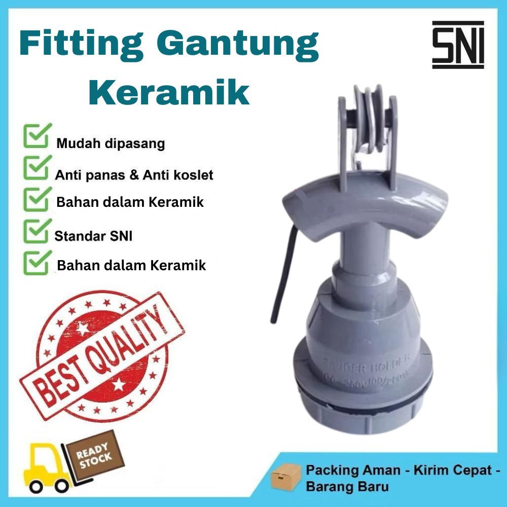Jual Fiting Lampu WD E-27 AM-511/Fiting Gantung E-27/Fiting Jalan ...