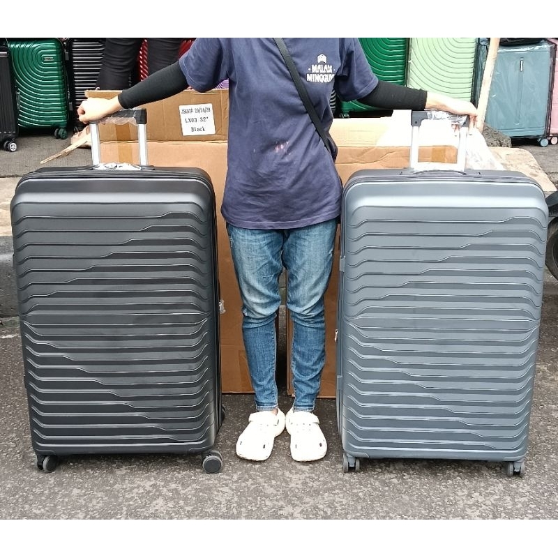 Jual KOPER SUPER JUMBO BESAR 32 INCH TSA LOCK BAHAN POLYPROPYLENE ...