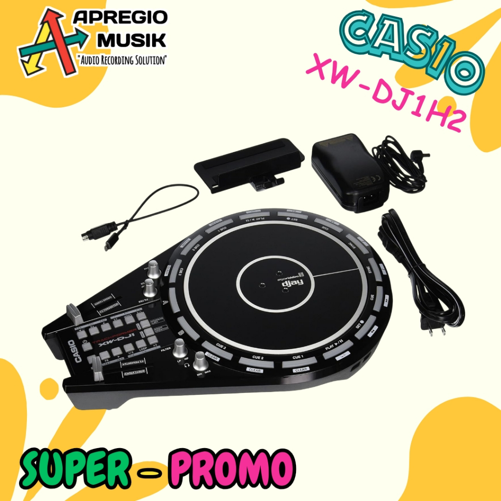 [未使用]CASIO XW-H2 Jual Casio XW DJ1 H2 / XW-DJ1H2 / XWDJ1 H2 DJ Controller