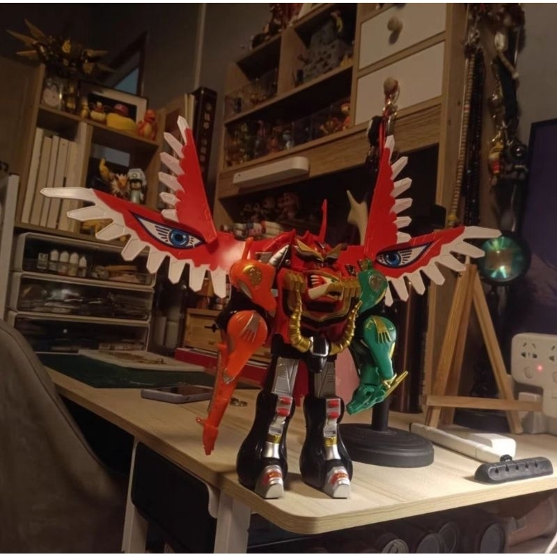 Jual Robot Megazord Gaoranger Power Ranger Recast Bisa Ungattai Jadul ...