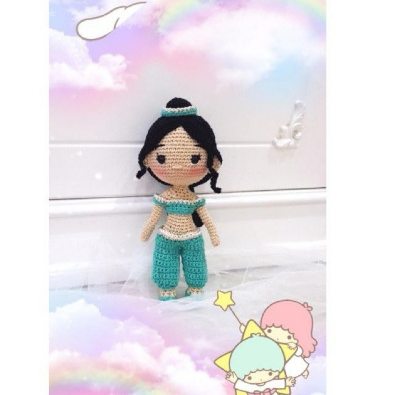 Jual boneka rajut princess jasmin | Shopee Indonesia