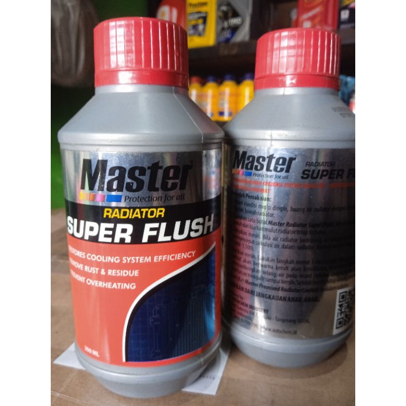 Jual Master Super Radiator Flush Radiator peembersih kuras Air Radiator ...