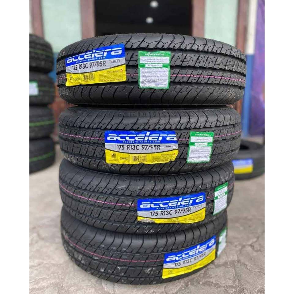 Jual BAN MOBIL BEBAN MUATAN MURAH ACCELERA ULTRA5 175 R13 LT BAN TUBLES ...