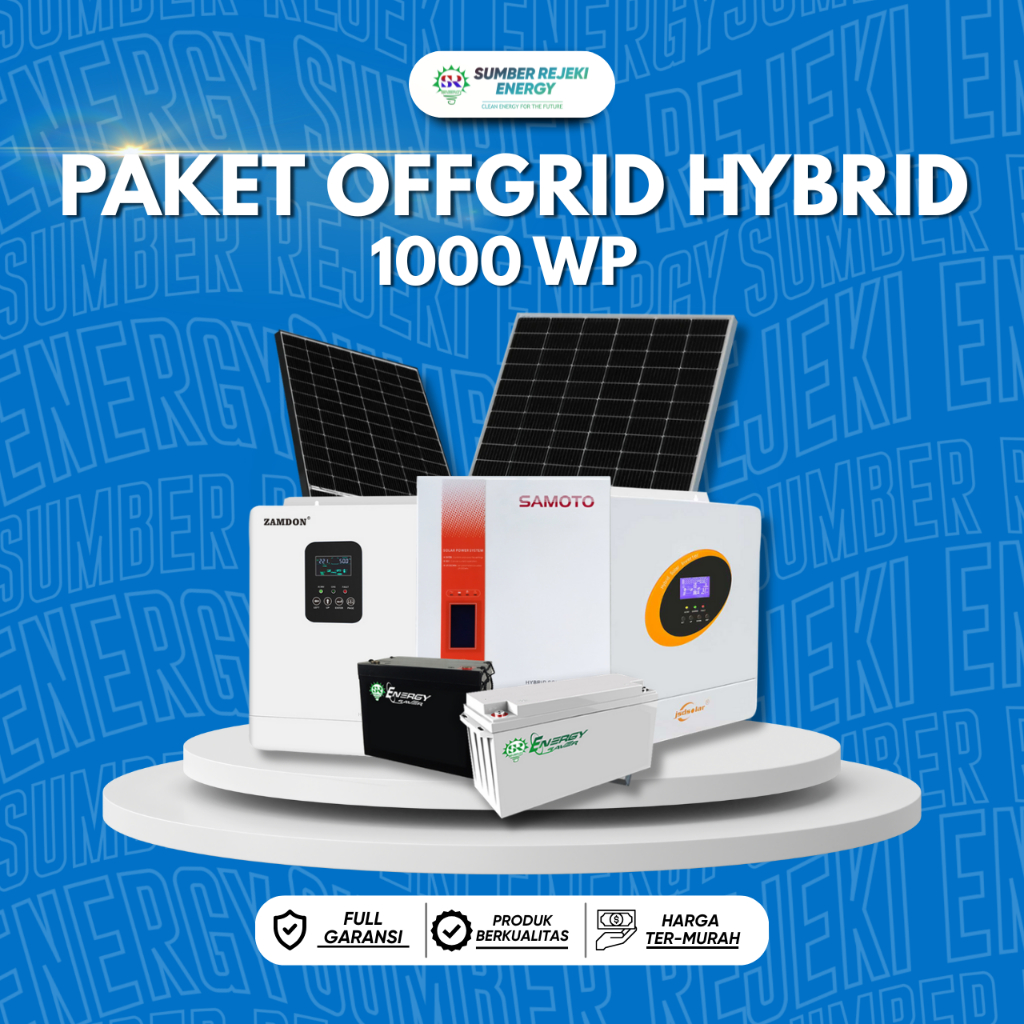 Jual Solar Panel Panel Surya Pembangkit Listrik Tenaga Surya Baterai 1 ...