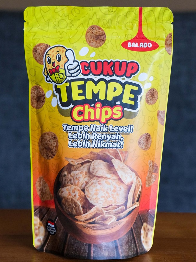Jual KRIPIK TEMPE KRISPI 1 RASA 50 GRAM | CUKUP TEMPE CHIPS | Shopee ...
