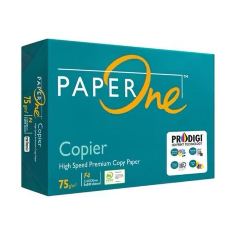Jual Kertas Paper One High Speed Premium Copy Paper F4 HVS 75gsm 75 gsm ...