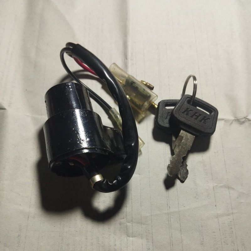 Jual original KHK nos stok lama kunci kontak key set assy Yamaha trial ...