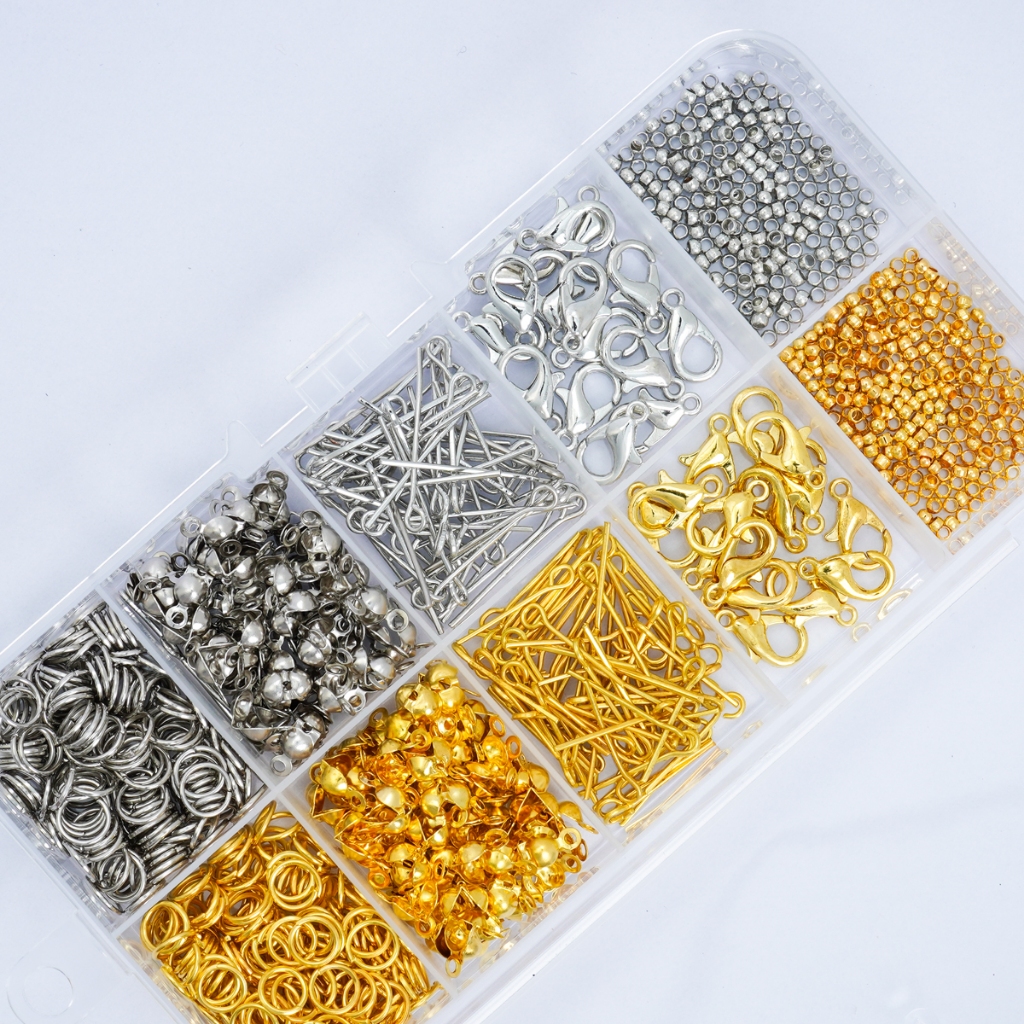 Jual Setbox Perlengkapan Meronce Kerajinan Manik DIY Kokot Udang ...