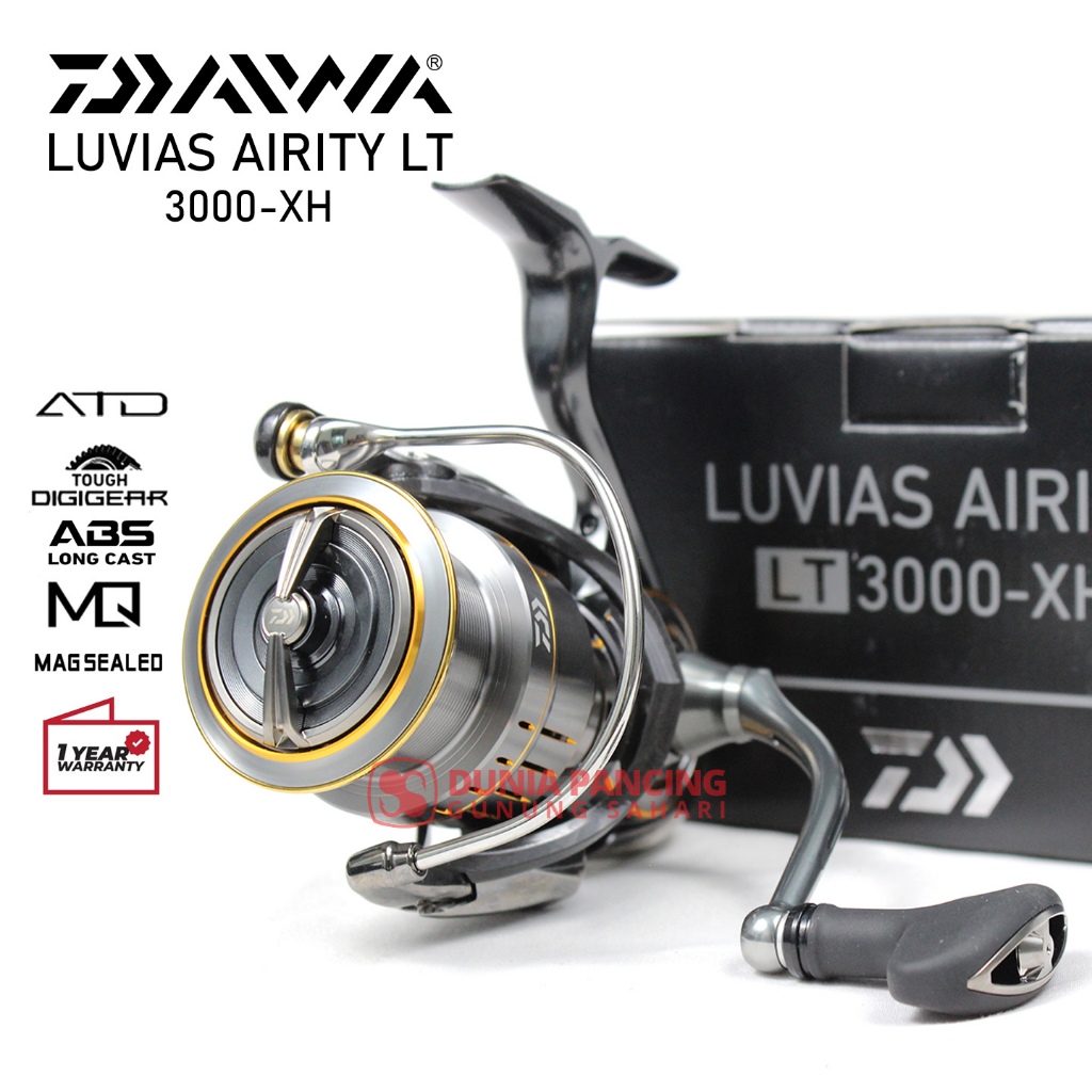 Jual Reel Spinning Daiwa Luvias Airity [21] LT 2500/3000/3000XH