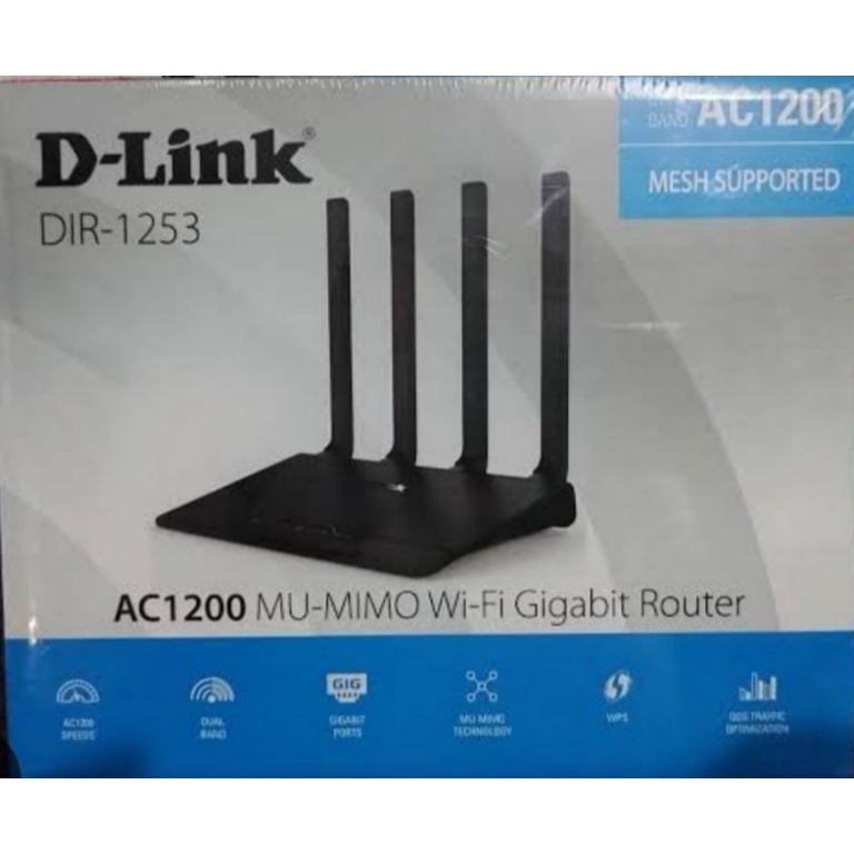 Jual D-Link Mesh Router AC 1200 DIR-1253 Gigabit | Shopee Indonesia