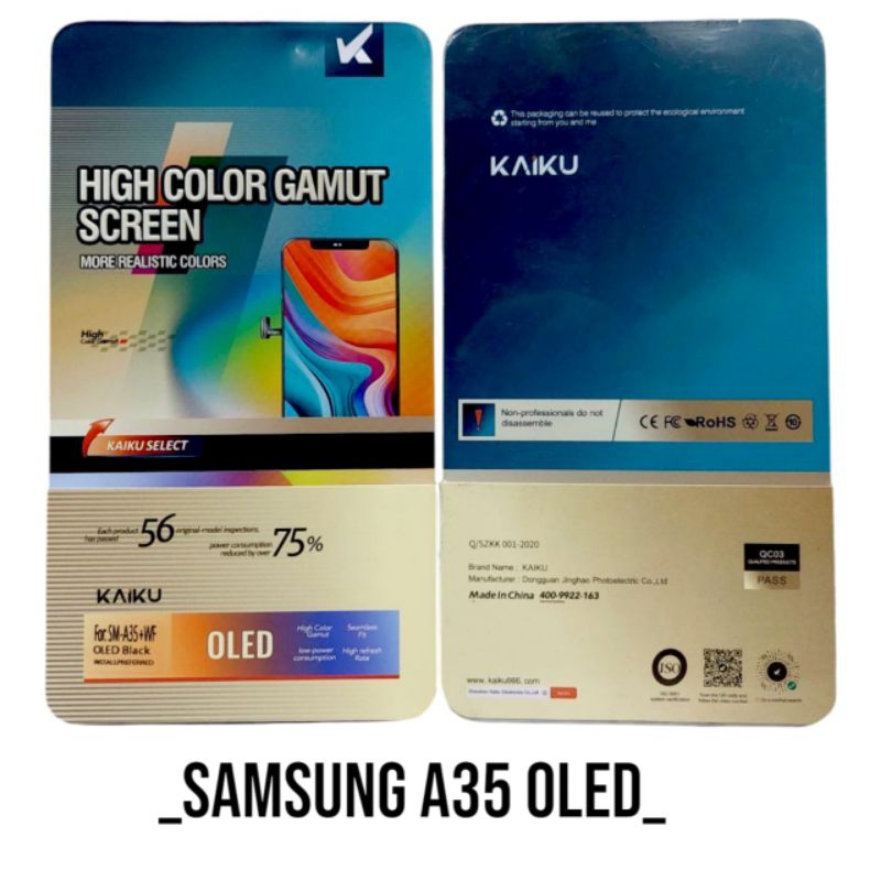Jual LCD SAMSUNG A35 OLED SET FRAME | Shopee Indonesia