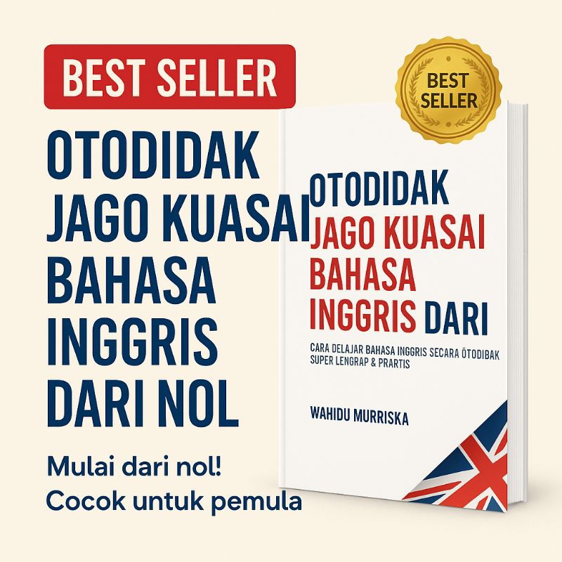 Jual Belajar Bahasa Inggris Otodidak & Praktis || "Panduan Lengkap