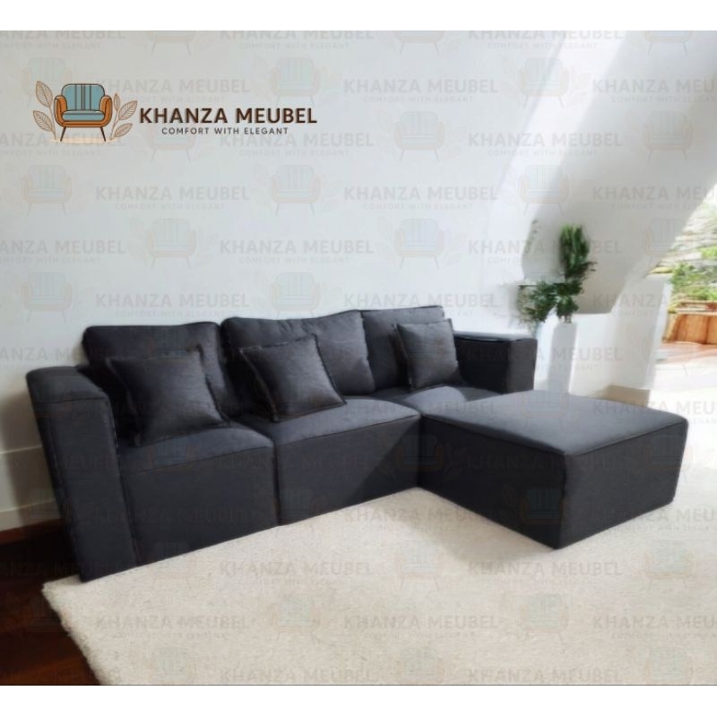 Jual Sofa Modular Minimalis By Khanza meubel | Shopee Indonesia