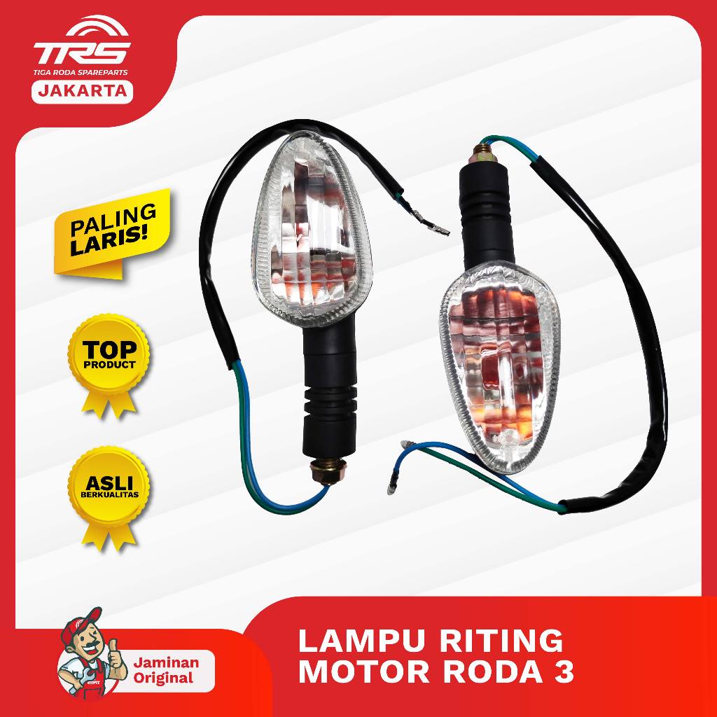 Jual TRS Lampu Sein Lampu Riting Set Motor Roda Tiga Viar Karya 150cc ...