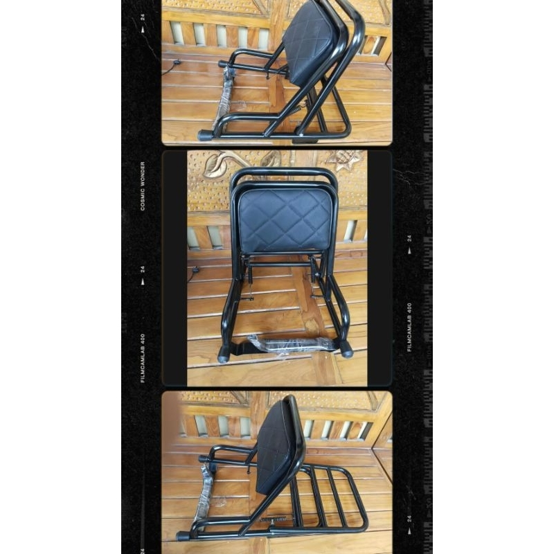 Jual Backrack sandaran vespa model madrid exslusive | Shopee Indonesia