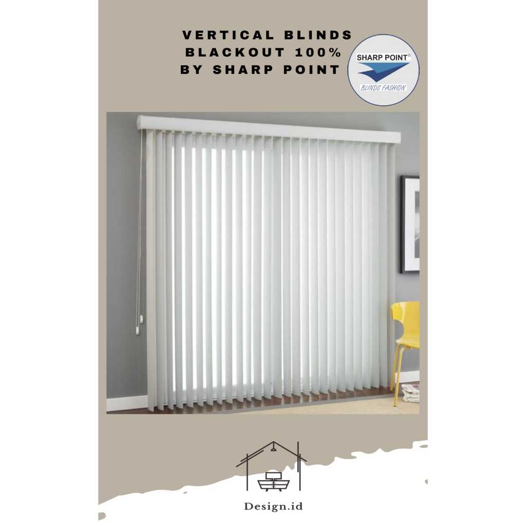 Jual VERTICAL BLINDS BLACKOUT 100% - GORDEN GULUNG - TIRAI GULUNG BY ...