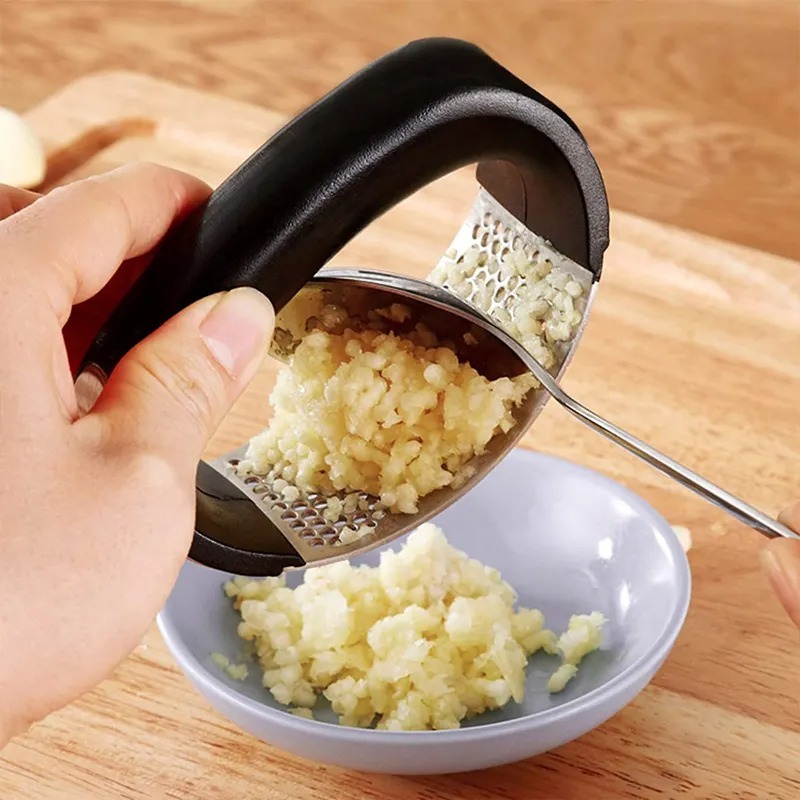 Jual Alat Peras Bawang Garlic Press Penghancur Bawang Putih Stainless ...