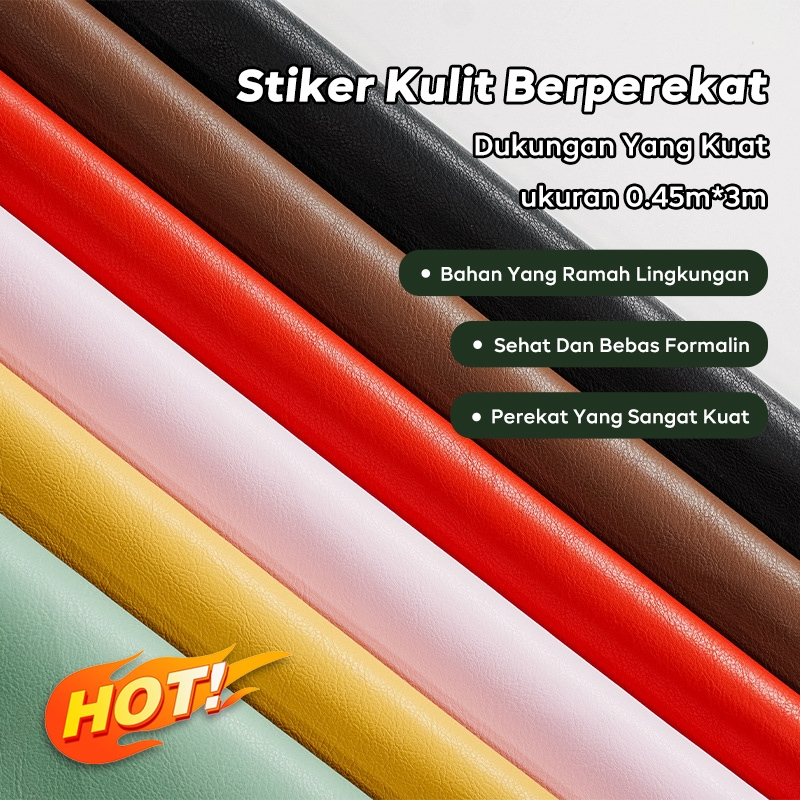 Jual Stiker Kulit Berparekat Dukungan Yang Kuat Tahan Lama dan Mudah ...