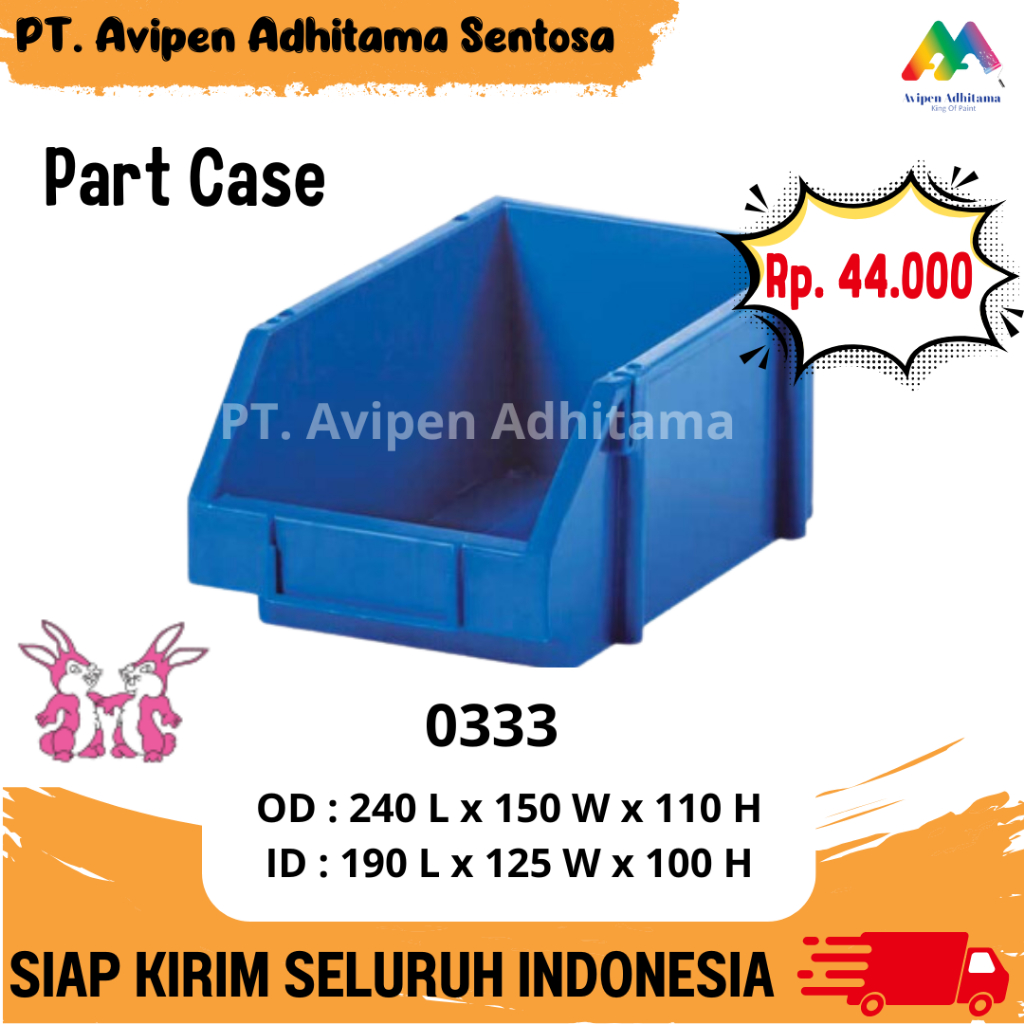 Jual Spare Part Case Type 0333 Rabbit/Keranjang Sparepart/Kotak ...