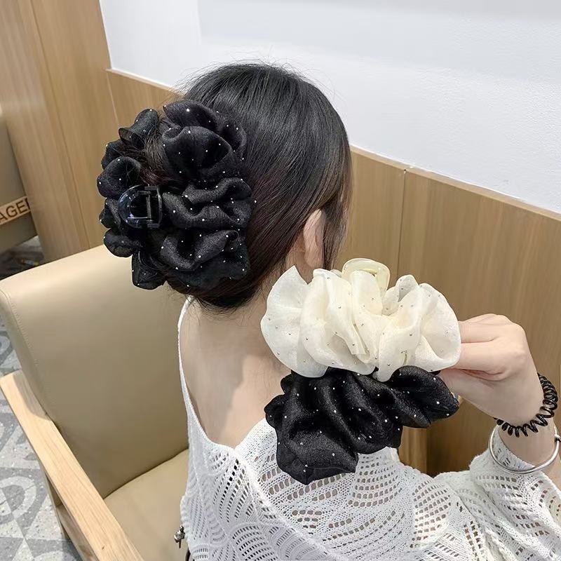 Jual AKS-19&AKS-20 Jepit Rambut Ikat Rambut Pita Besar Wanita Hairpin ...