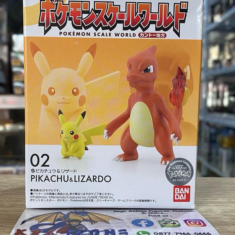 Jual BANDAI POKEMON SCALE WORLD PIKACHU & CHARMELEON PSW FIGURE ...