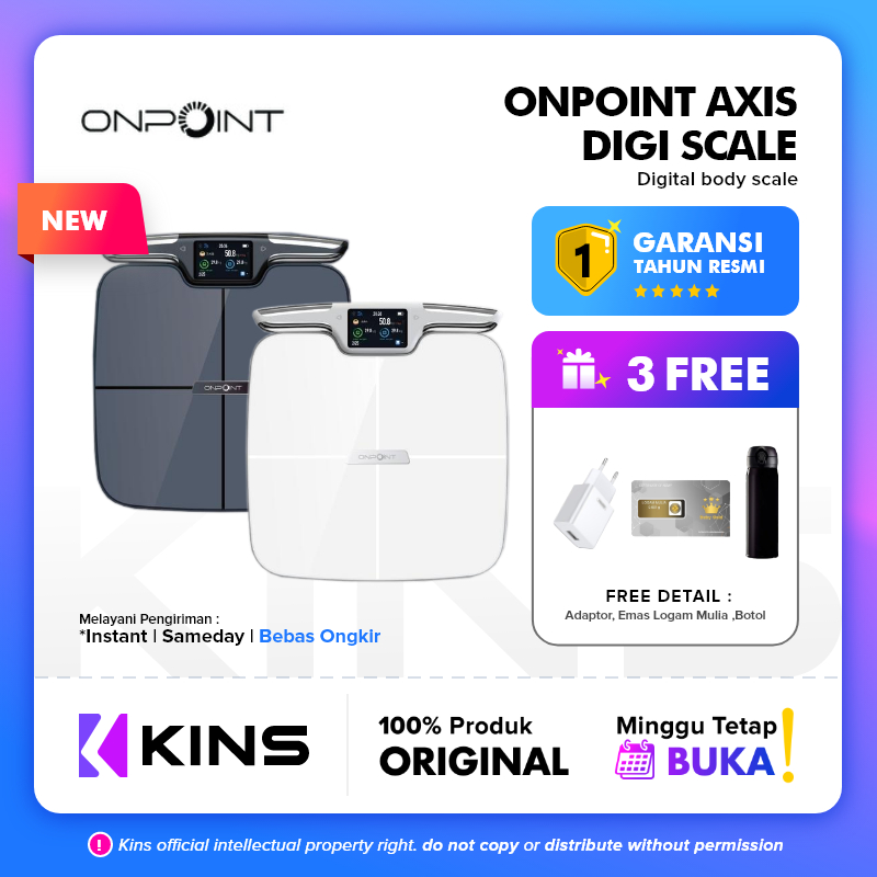 Jual ONPOINT AXIS Digi Scale 47 measurements & summary report | Shopee ...