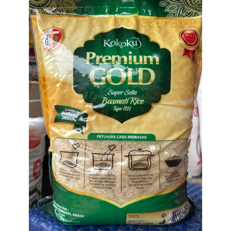 Jual Beras India / Basmati Rendah Gula 5kg | Shopee Indonesia