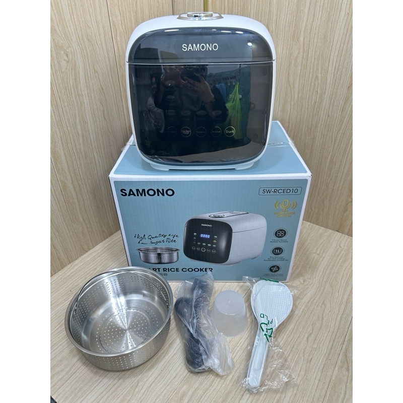 Jual smart rice cooker Samono Sw-Rced10, 1Liter | Shopee Indonesia